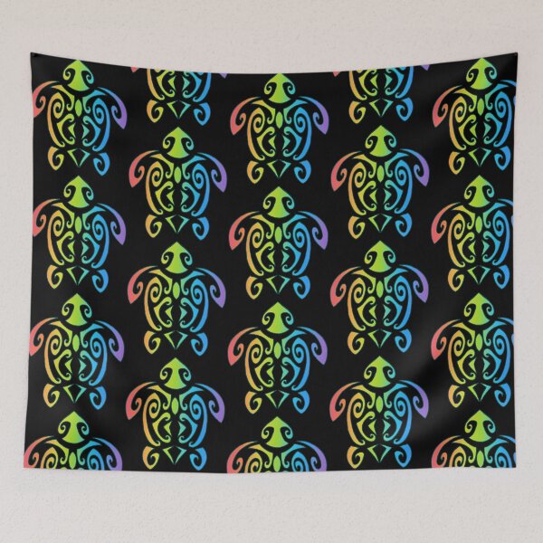 Item preview, Multicolored sea turtle designed and sold by Lagueny.