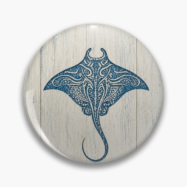 Item preview, Blue Stingray Ocean Minimal Art designed and sold by VibePrints101.