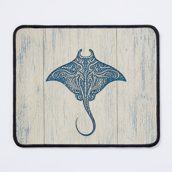 Item preview, Blue Stingray Ocean Minimal Art designed and sold by VibePrints101.