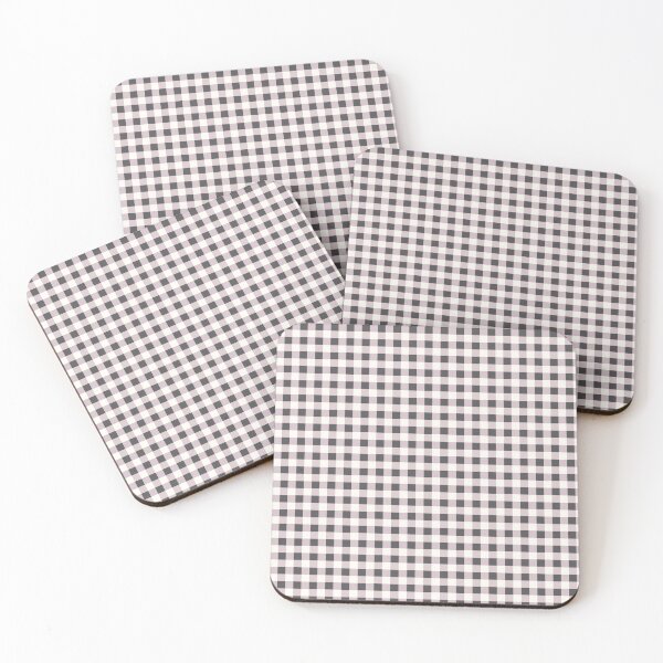 Item preview, Black and Gray Check Pattern designed and sold by reanacreations.