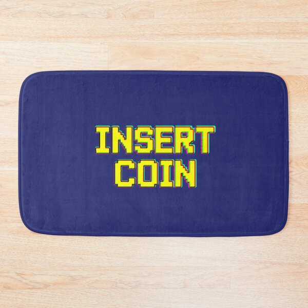 Item preview, Insert Coin Pixel Glitch Gamer Retro Arcade 90s designed and sold by AstronautMerch.