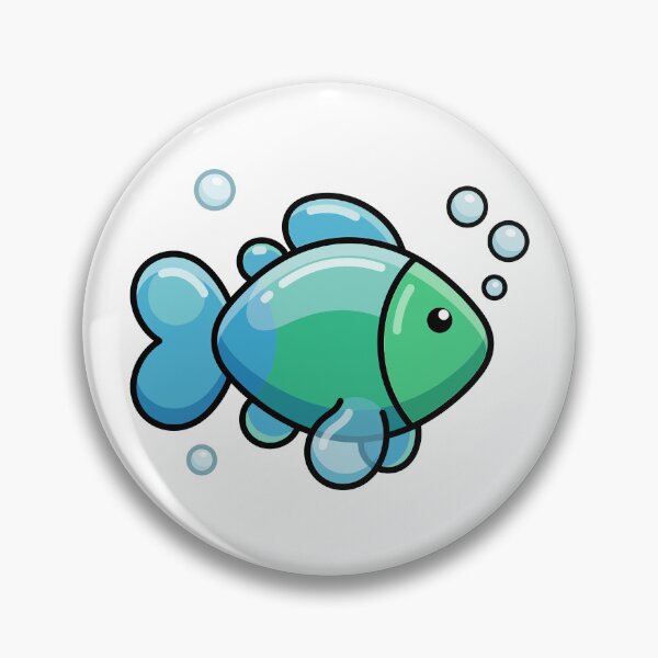 Item preview, Frutiger Aero Glossy Tropical Fish Aesthetic designed and sold by Eldaz.