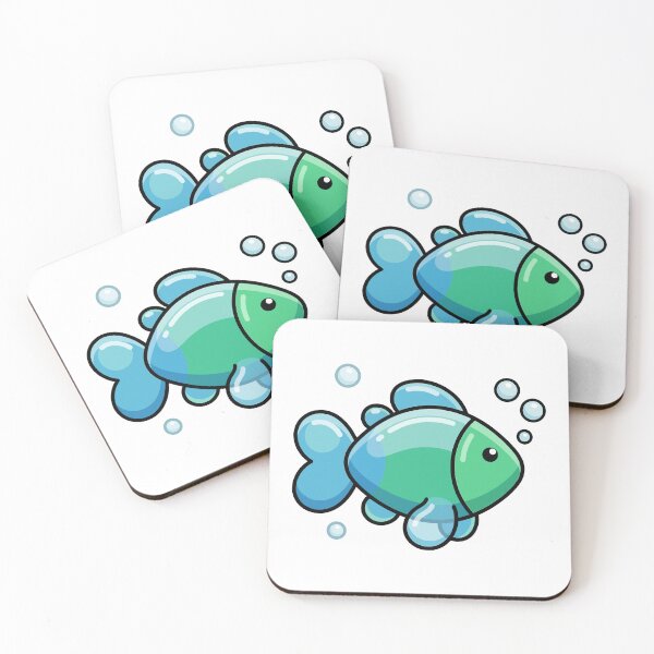 Item preview, Frutiger Aero Glossy Tropical Fish Aesthetic designed and sold by Eldaz.
