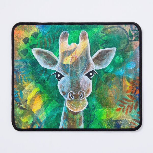 Item preview, Colourful Abstract Giraffe designed and sold by Iceskater65.