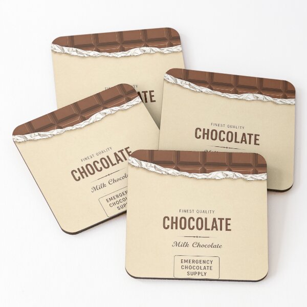 Item preview, Retro Chocolate Bar Vintage Poster designed and sold by VibePrints101.