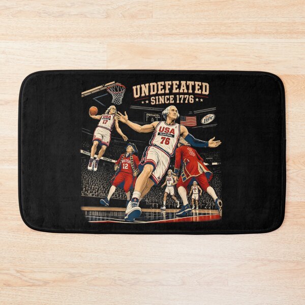 Item preview, 4th of July Basketball Undefeated Since 1776 250 Years Funny designed and sold by Theaurore.