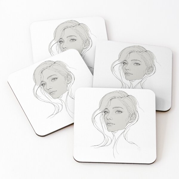 Item preview, Minimalist One Line Woman Face Art | Elegant Continuous Line Drawing | Modern Feminine Abstract Portrait designed and sold by PixPixari.
