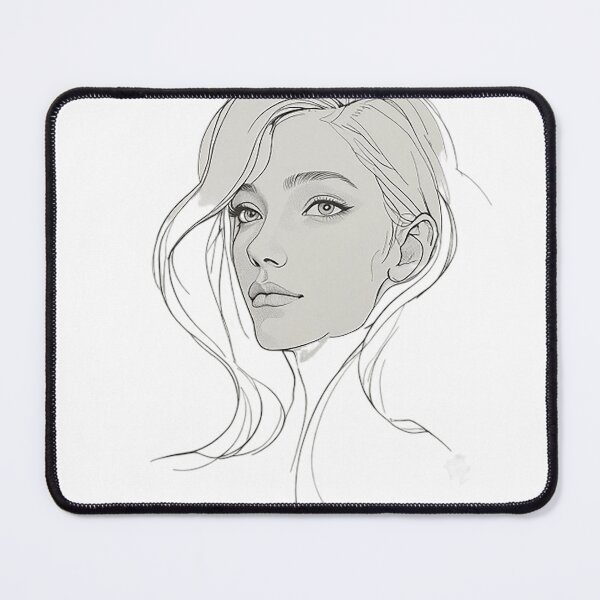 Item preview, Minimalist One Line Woman Face Art | Elegant Continuous Line Drawing | Modern Feminine Abstract Portrait designed and sold by PixPixari.