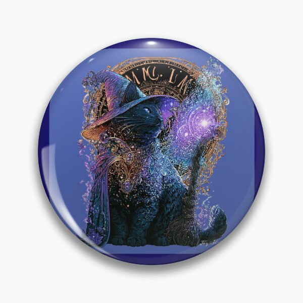 Item preview, Witchy Cat designed and sold by Joy Shuliana.