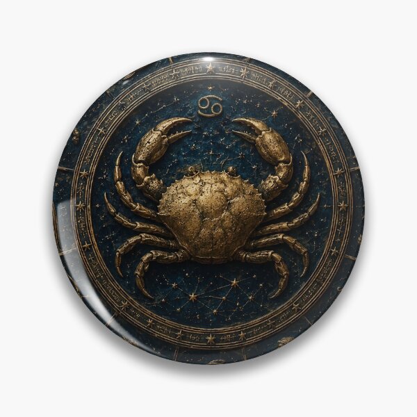 Item preview, Golden Zodiac Wheel All Signs Celestial Dark Art designed and sold by Zodiac Celestial Art.