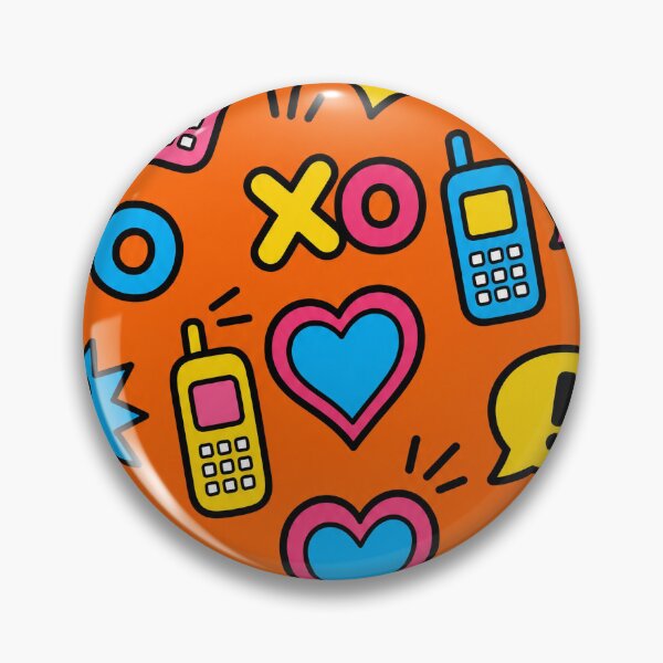 Item preview, Colorful Doodle Icons Pattern designed and sold by VibePrints101.