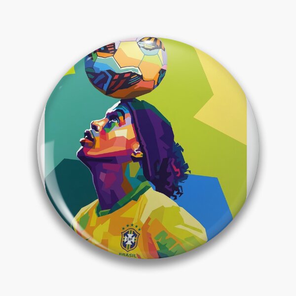 Item preview, Ronaldinho Wpap Pop Art designed and sold by SechainMailo.