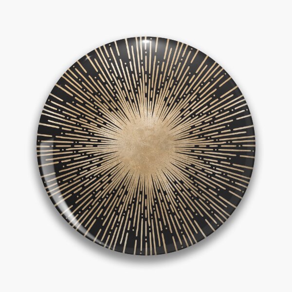 Item preview, Gold Sunburst Celestial Starburst Boho Sun Art designed and sold by SolutionsArt.