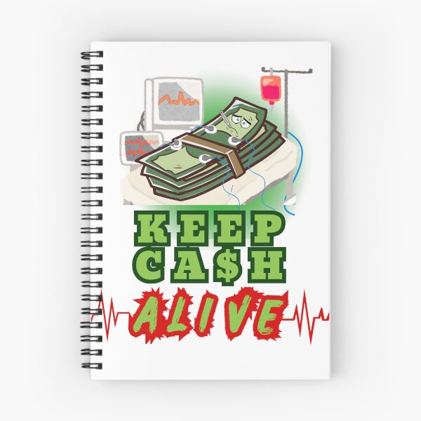 Item preview, KEEP CA$H -ALIVE- designed and sold by FREEKNSTEIN.