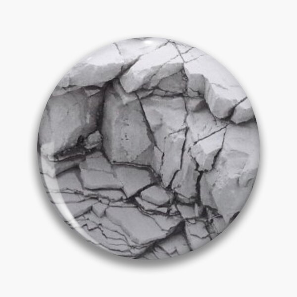 Item preview, Layered Rock Strata Pattern Black and White Minimalist Stone Crack Texture designed and sold by LYAN-STORE.