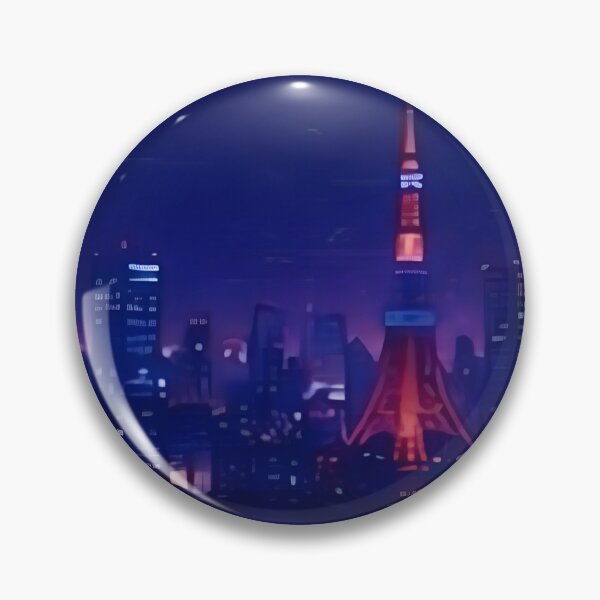 Item preview, Tokyo Night Tower designed and sold by kocha-014.
