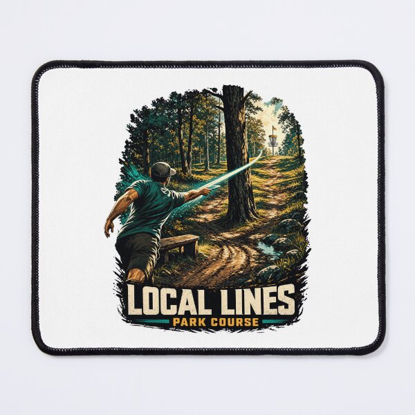 Item preview, Disc golf park course, local lines designed and sold by pirminio.