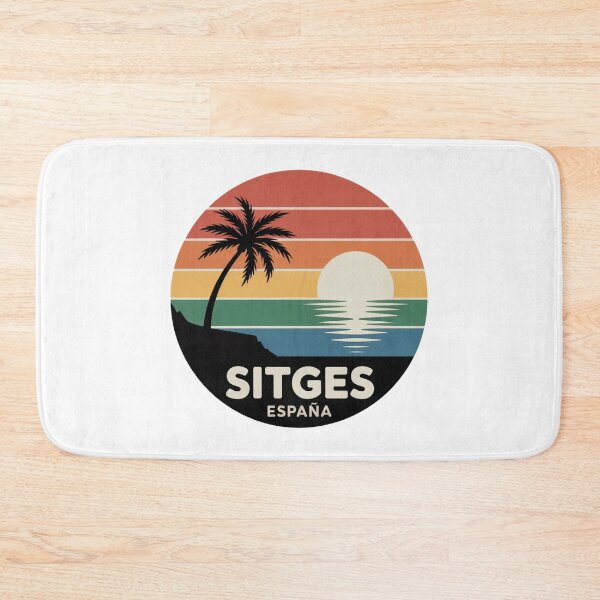 Item preview, Sitges España: Pride Sunset Palm Silhouette Badge designed and sold by CircinusStore.