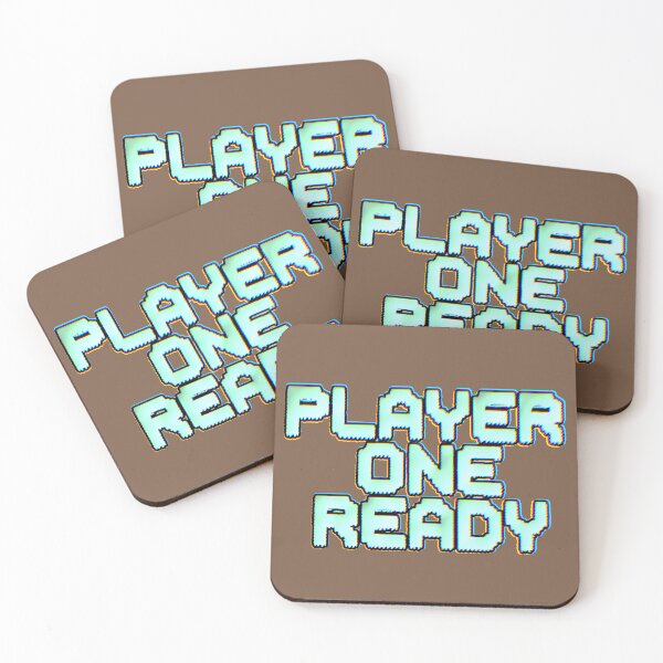 Item preview, Player One Ready Pixel Glitch Gamer Retro 8bit designed and sold by AstronautMerch.