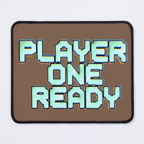 Item preview, Player One Ready Pixel Glitch Gamer Retro 8bit designed and sold by AstronautMerch.