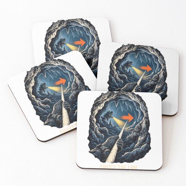 Item preview, Cave diving arrow Trust the Line designed and sold by pirminio.