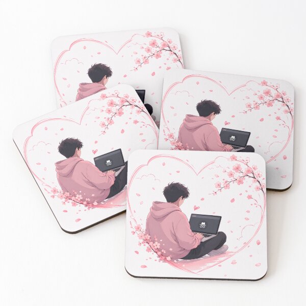 Item preview, Cozy Incognito Love Aesthetic Anime Art designed and sold by MidnightCache.
