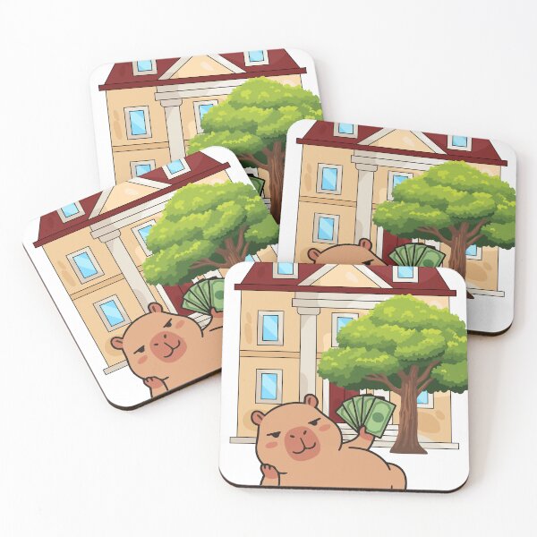 Item preview, The capybara is rich. designed and sold by BGLucky.