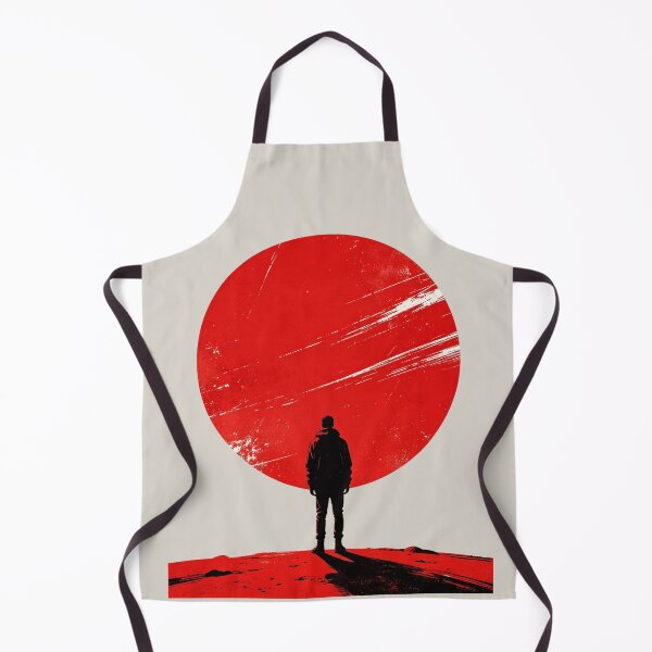 Item preview, Red Circle Collage – Minimalist Hero Silhouette Graphic Tee designed and sold by Artify24.