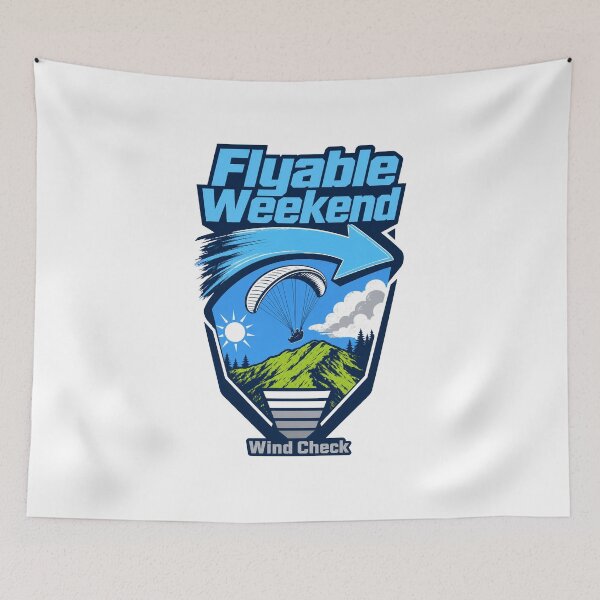 Item preview, Flyable Weekend Forecast Gift designed and sold by pirminio.