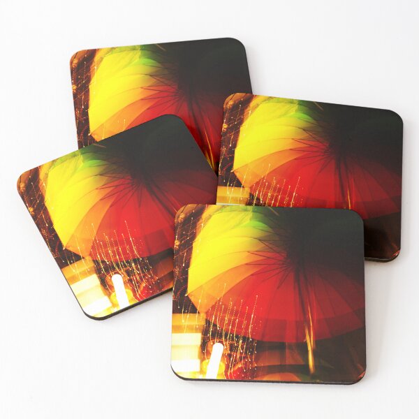Item preview, Rainbow Umbrella Glowing in Ikseondong Alley | 익선동 designed and sold by HyunDam.