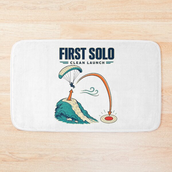 Item preview, First solo paragliding flight diagram designed and sold by pirminio.