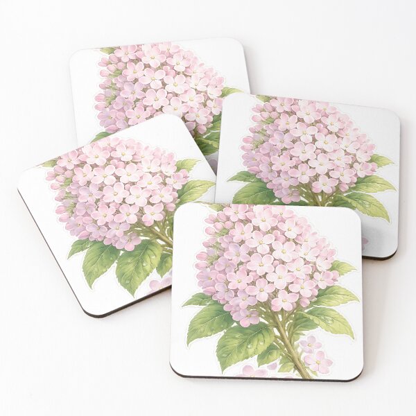 Item preview, Soft Pink Lilac Flower Watercolor  designed and sold by Jaideep Walia.