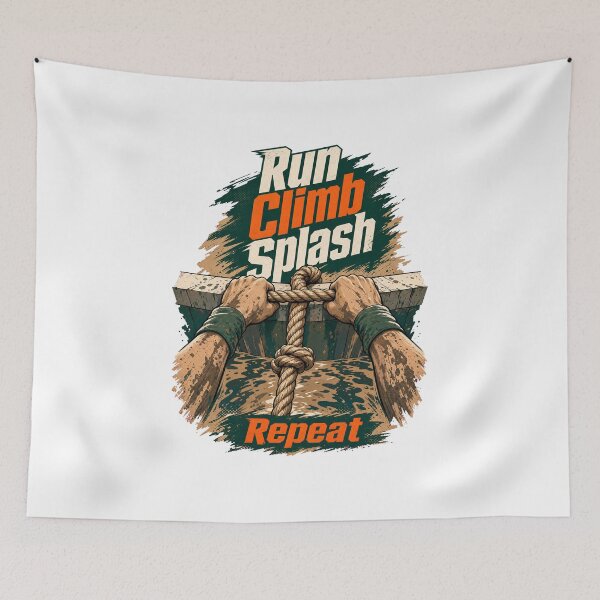 Item preview, Mud Run: Running, Climbing, Splash designed and sold by pirminio.