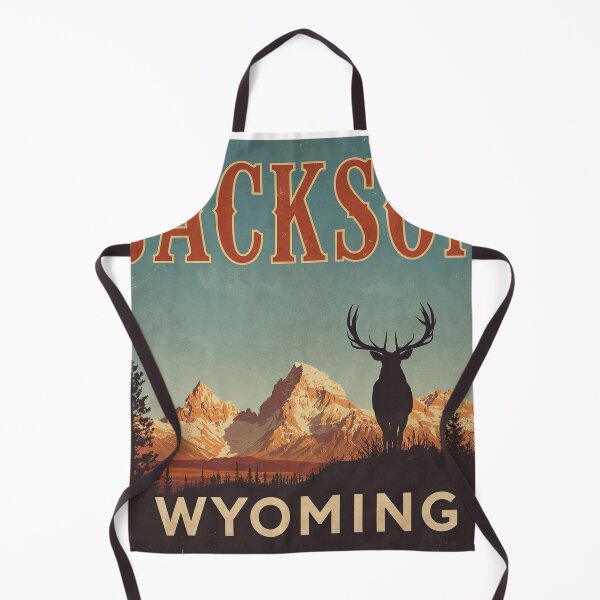 Item preview, Jackson Town in Wyoming designed and sold by PamLeeDesign.