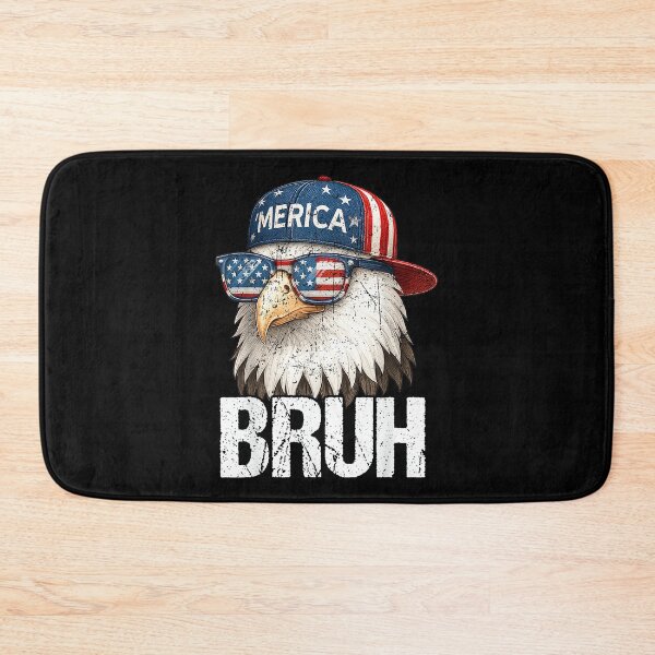 Item preview, Bruh Fourth 4th of July Eagle American Patriotic Mens Boys designed and sold by SylviaYLaughlin.