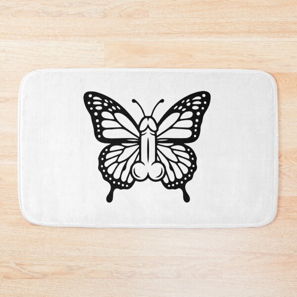 Item preview, Funny Butterfly Adult Humor Phallic Novelty Sarcastic Joke designed and sold by raedattia.