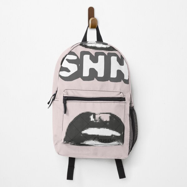 Item preview, Minimalist Shhh Lips Black and White Graphic designed and sold by DAILYNEEDSS.