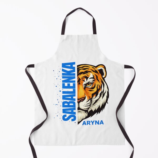 Item preview, Aryna Sabalenka Tiger Mascot Colorful Watercolor Tennis Poster designed and sold by Holy-Verse.