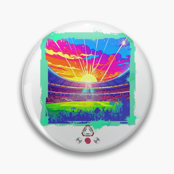 Item preview, A vibrant, atmospheric stadium  designed and sold by m-yoga-store.