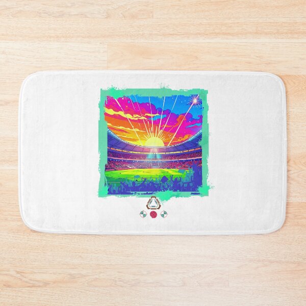 Item preview, A vibrant, atmospheric stadium  designed and sold by m-yoga-store.