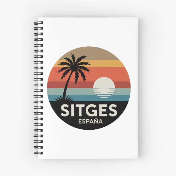 Item preview, Sitges España: Twin Palm Sunset  designed and sold by CircinusStore.