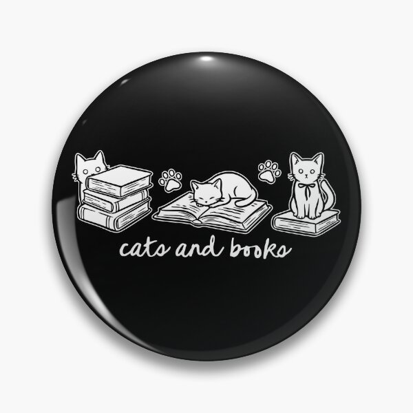 Item preview, Cats And Books designed and sold by ladycerebellum.
