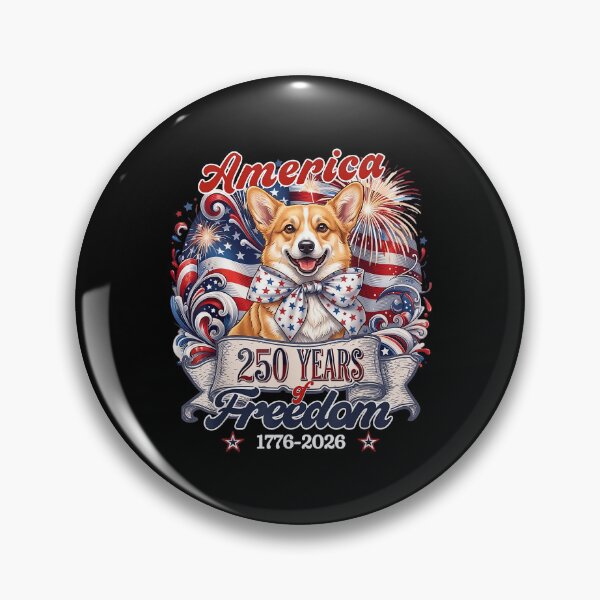 Item preview, Corgi Dog 250th America Patriotic USA 4th of July designed and sold by SylviaYLaughlin.