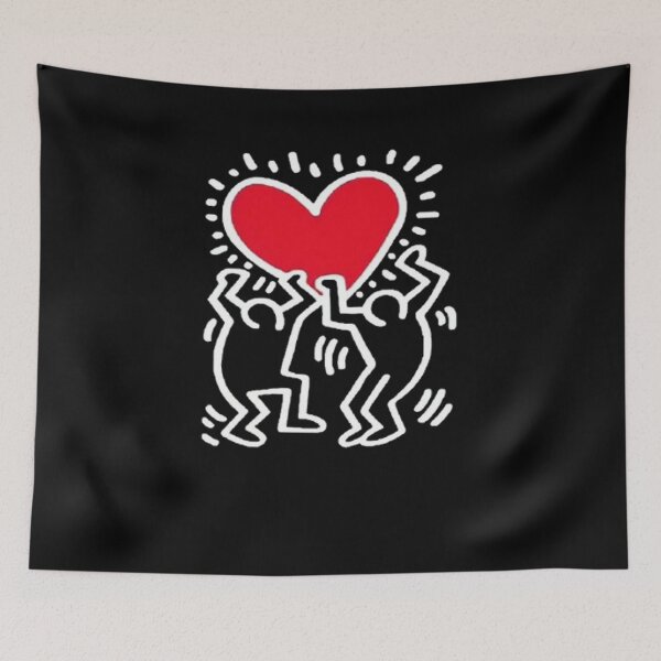 Item preview, Haring Love designed and sold by sahadyafajari.