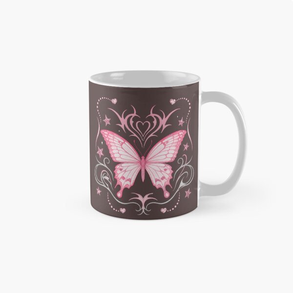 Item preview, Aesthetic Butterfly Cyber Tribal Grunge designed and sold by Clean Print Goods.