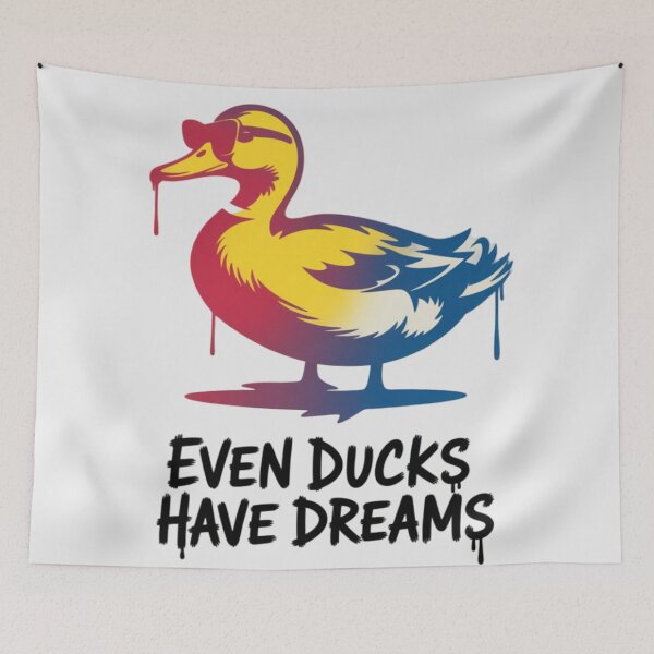 Item preview, Banksy - Even Ducks Have Dreams designed and sold by 123ks.