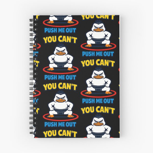 Item preview, No puedes echarme. Divertido diseño motivacional de pato sumo. designed and sold by TeeTimeTreasure.