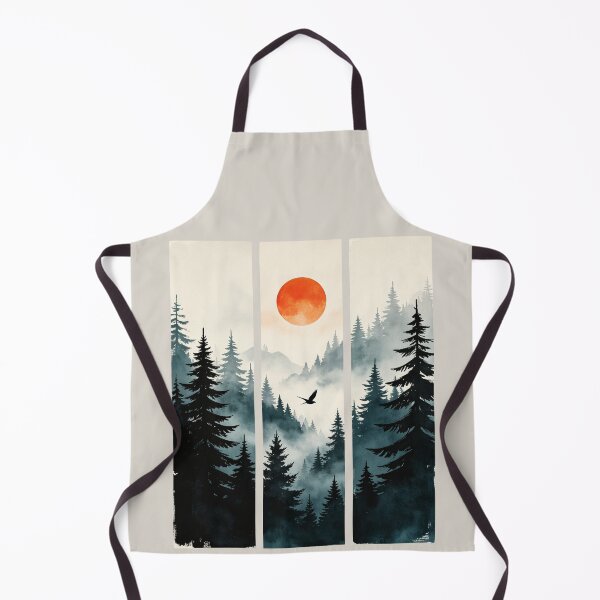 Item preview, Forest Collage – Minimalist Brushstroke Nature Graphic Tee designed and sold by Artify24.