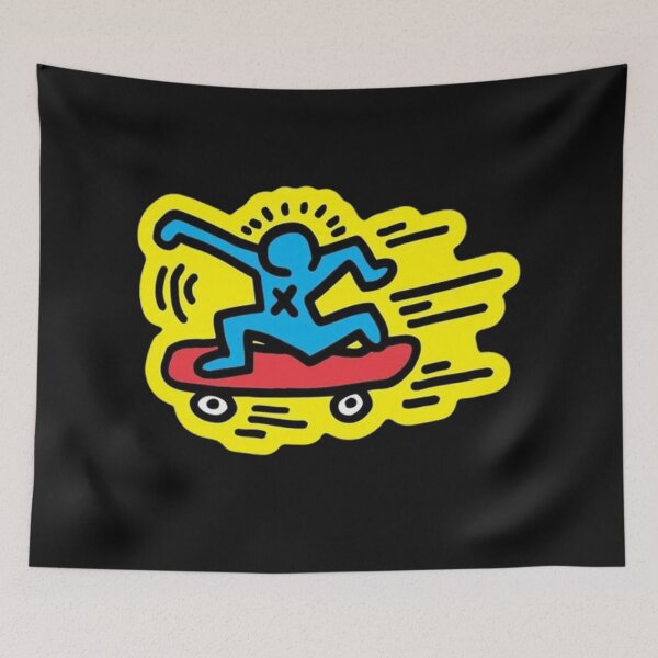 Item preview, Haring Skyboard designed and sold by sahadyafajari.
