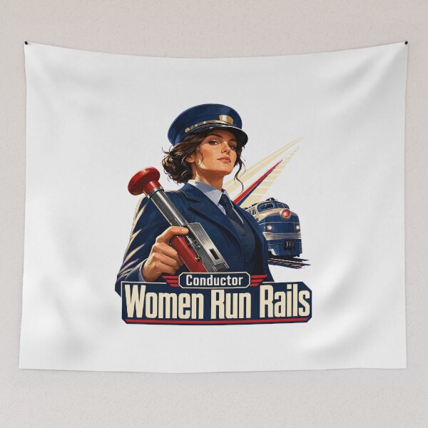 Item preview, Women on the railway designed and sold by pirminio.